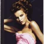 Hot Couture Givenchy Perfume 2001 Magazine Insert Ad - Eva Herzigova
