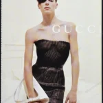 Gucci 2001 Print Ad - Bimba Bosé