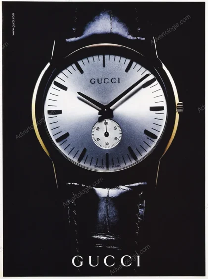 Gucci Watches 2002 Print Ad