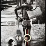 Gucci U-Play Watch Collection 2011 Print Ad - Veruschka von Lehndorff
