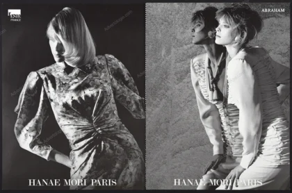 Hanae Mori 1986 6-Page Advertorial