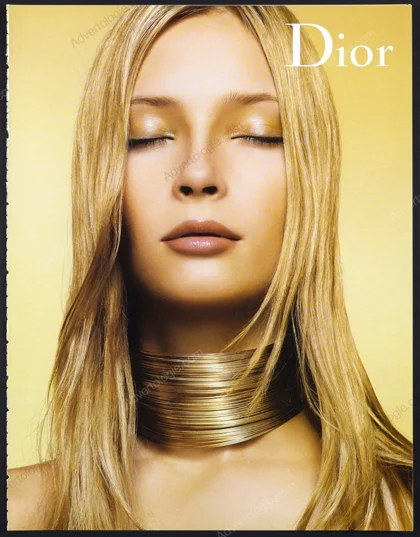 Dior J'adore Perfume 2004 3-Page Print Ad - Tiiu Kuik
