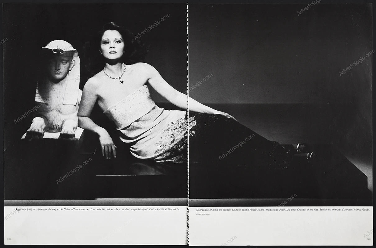 "La Jeune Italie" 1979 8-Page Editorial - Elisabetta Catalano