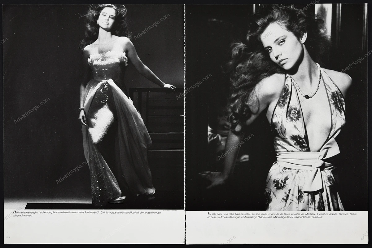 "La Jeune Italie" 1979 8-Page Editorial - Elisabetta Catalano - Image 4