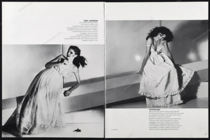 "Les Heronies du Soir" 1977 17-Page Editorial - Guy Bourdin