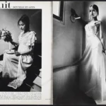 "Les Robes de la Nuit" 1970 4-Page Editorial - Ingrid Boulting, Jeanloup Sieff