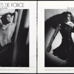 "Lignes de Force" 1985 12-Page Editorial - Alexis Stroukoff
