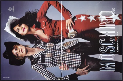 Moschino Cheap and Chic 2001 Print Ad