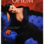 Opium Yves Saint Laurent Perfume 1999 Print Ad - Linda Evangelista