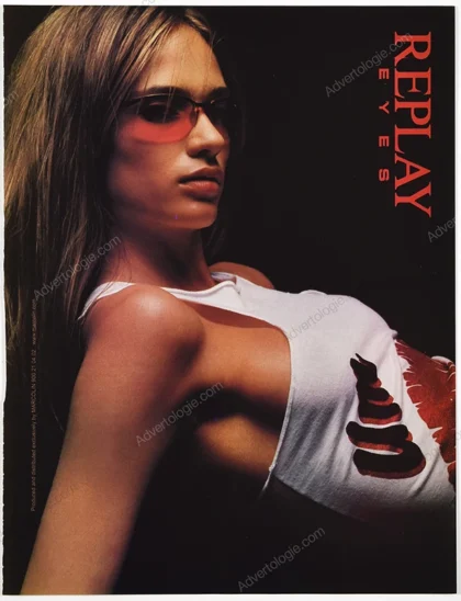 Replay Eyewear 2001 Print Ad