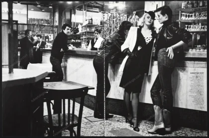 "Rétro Verseau" 1979 10-Page Editorial - Gia Carangi, Helmut Newton