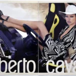 Roberto Cavalli 2007 Print Ad - Kate Moss