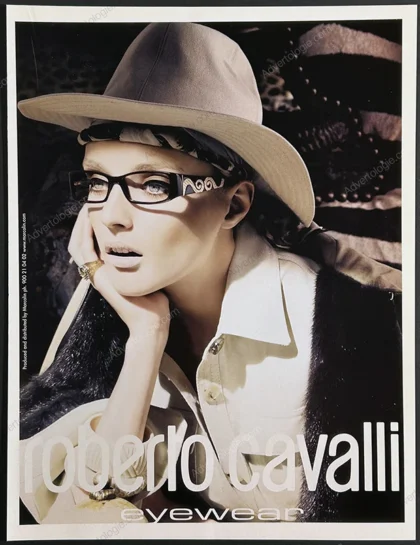 Roberto Cavalli Eyewear 2007 Print Ad
