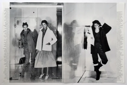 "Un bel Hiver s'annonce" 1977 13-Page Editorial - Janice Dickinson