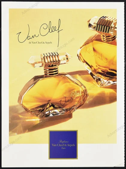 Van Cleef de Van Cleef & Arpels Perfume 1994 Print Ad