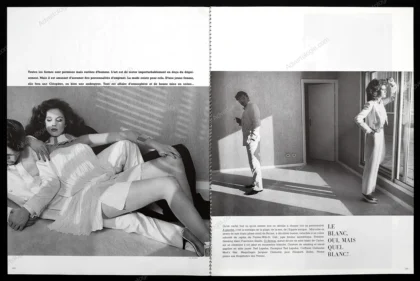 "Paris Jeux D'esprit Haute Couture" 1981 9-Page Editorial - Guy Bourdin