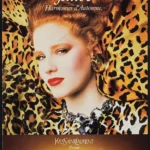 Yves Saint Laurent Fauve Harmonies d'Automne Cosmetics 1986 Print Ad