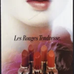 Cacharel Cosmetics 1993 Print Ad - "Les Rouges Tendresse."