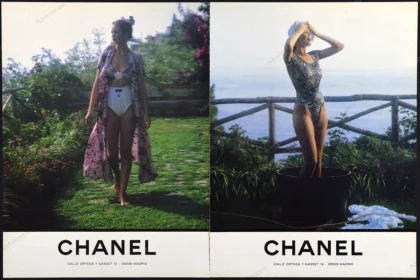 Chanel 1993 Print Ad - Claudia Schiffer