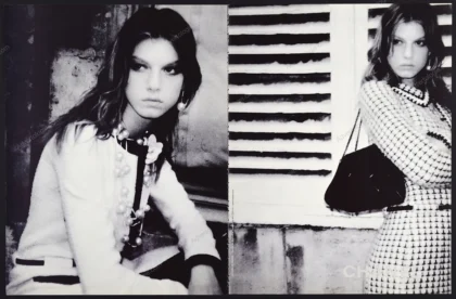 Chanel 2000 Print Ad - Angela Lindvall