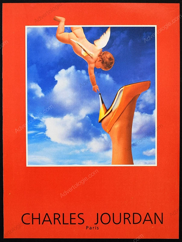 Charles Jourdan Shoes 1988 Print Ad