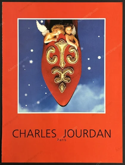 Charles Jourdan Shoes 1990 Print Ad