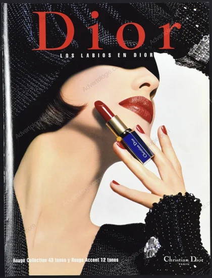 Christian Dior Lipstick 1996 Print Ad