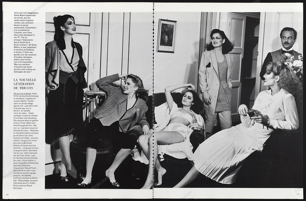 "Départ Grandes Lignes" 1979 24-Page Editorial - Guy Bourdin