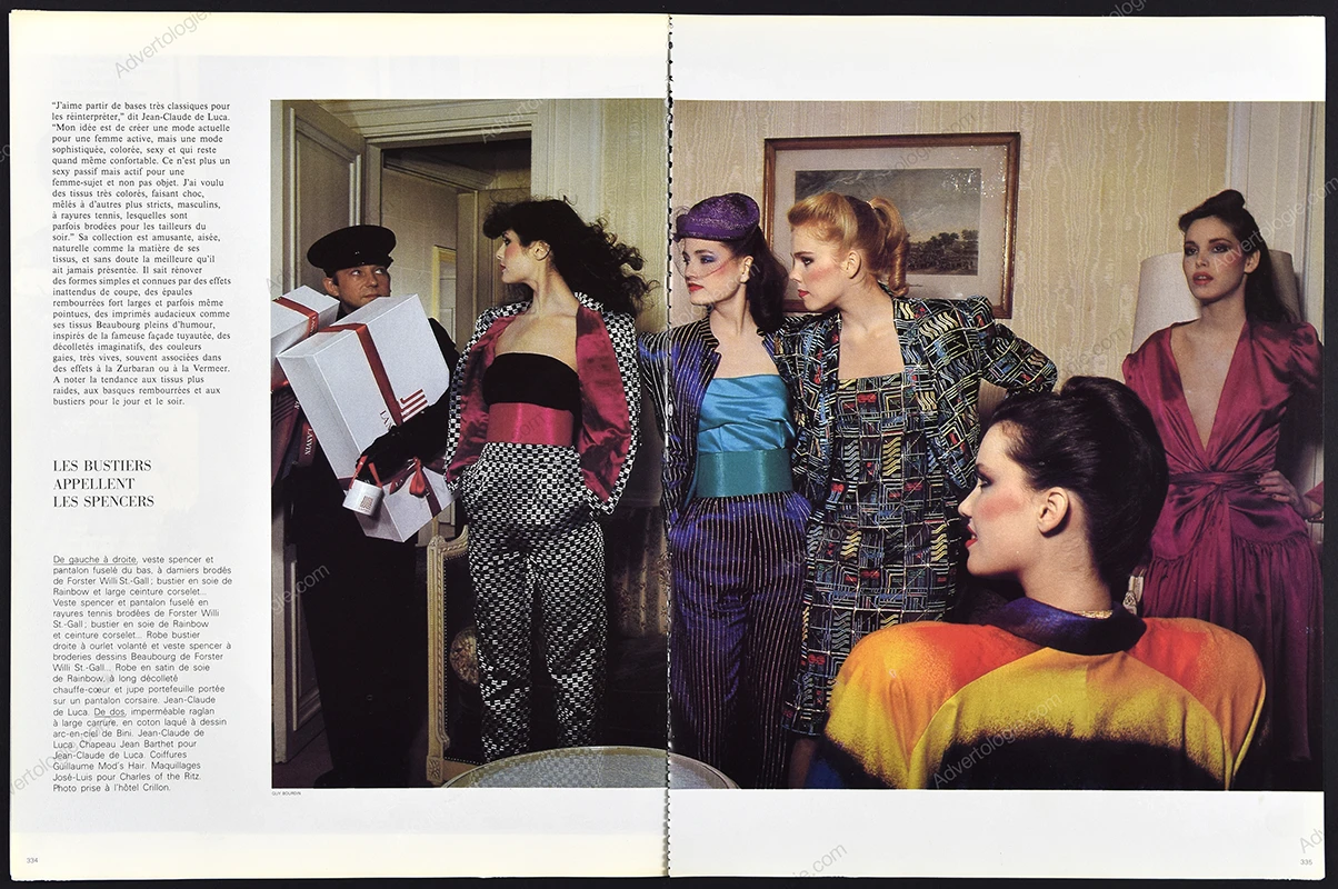 "Départ Grandes Lignes" 1979 24-Page Editorial - Guy Bourdin