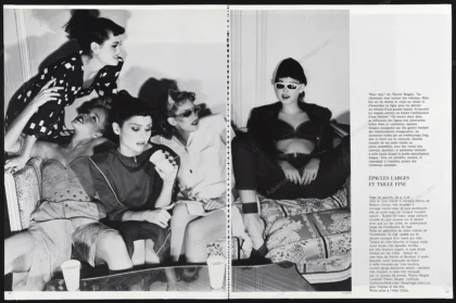 "Départ Grandes Lignes" 1979 24-Page Editorial - Guy Bourdin