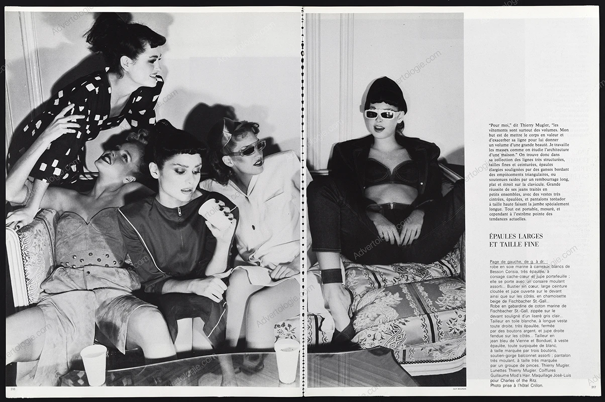 "Départ Grandes Lignes" 1979 24-Page Editorial - Guy Bourdin