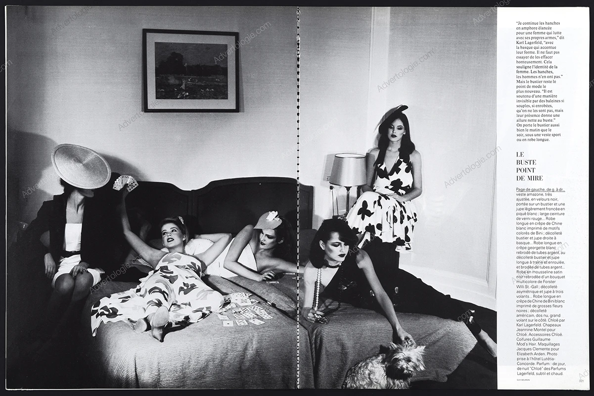 "Départ Grandes Lignes" 1979 24-Page Editorial - Guy Bourdin