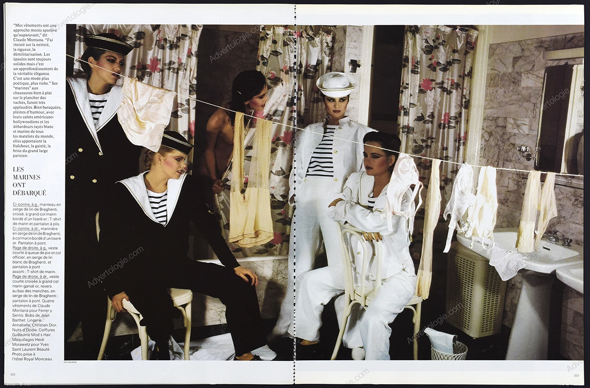 "Départ Grandes Lignes" 1979 24-Page Editorial - Guy Bourdin