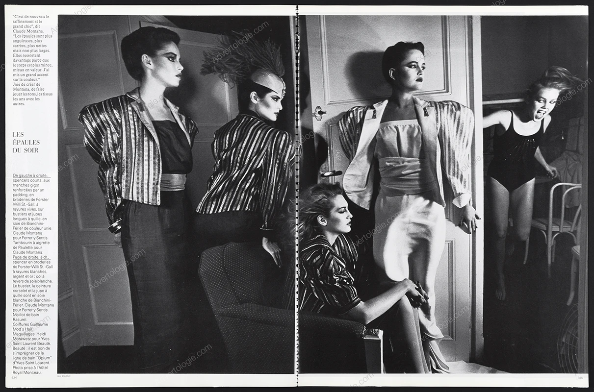 "Départ Grandes Lignes" 1979 24-Page Editorial - Guy Bourdin