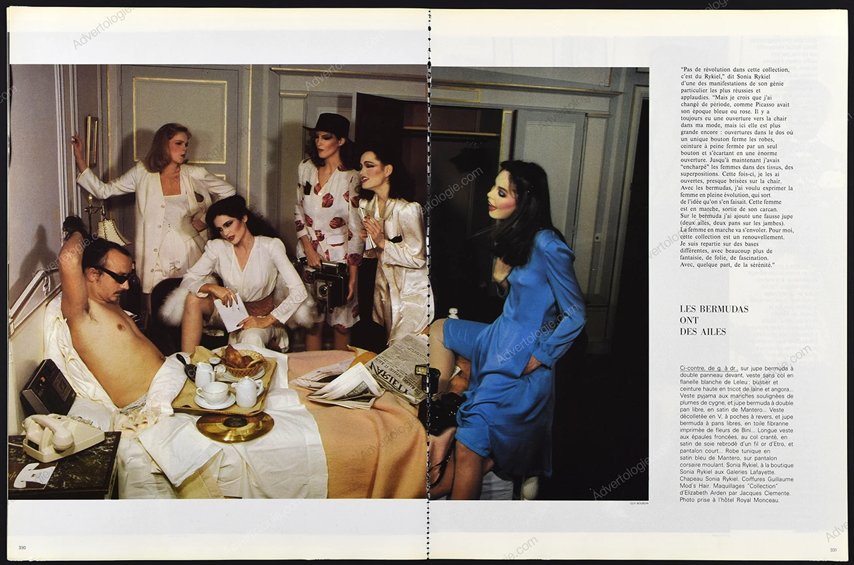 "Départ Grandes Lignes" 1979 24-Page Editorial - Guy Bourdin