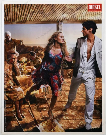 Diesel Camouflage World 2006 Print Ad - "Escape"