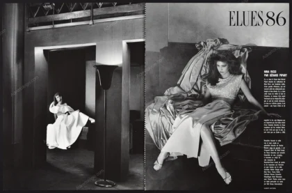 "Elues 86" 1986 15-Page Editorial - Albert Watson