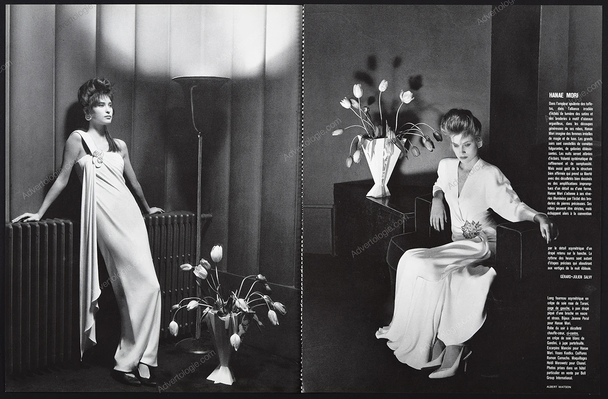 "Elues 86" 1986 15-Page Editorial - Albert Watson