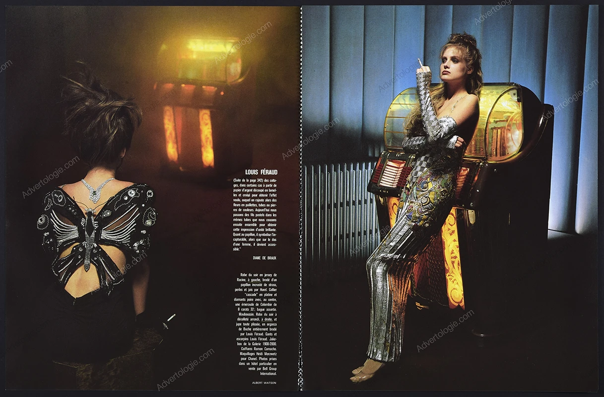 "Elues 86" 1986 15-Page Editorial - Albert Watson