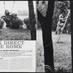 "En Direct de Rome" 1977 10-Page Editorial - Helmut Newton