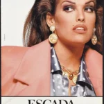 Escada Margaretha Ley 1993 Print Ad - Shana Zadrick