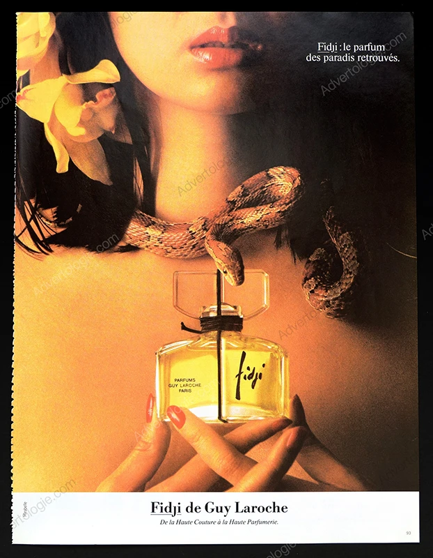 Fidji de Guy Laroche Perfume 1981 Print Ad