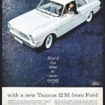 Ford Taunus 12M Automobile 1963 Print Ad
