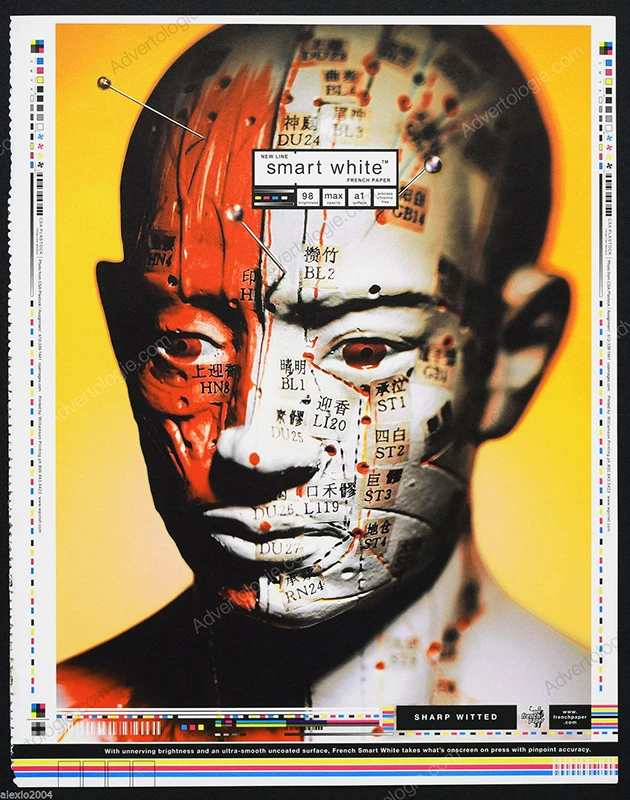 French Paper Company 2000 Print Ad - Charles Anderson Design