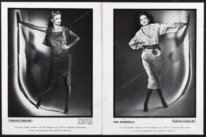 Galeries Lafayette 1979 7-Page Advertorial - Gia Carangi