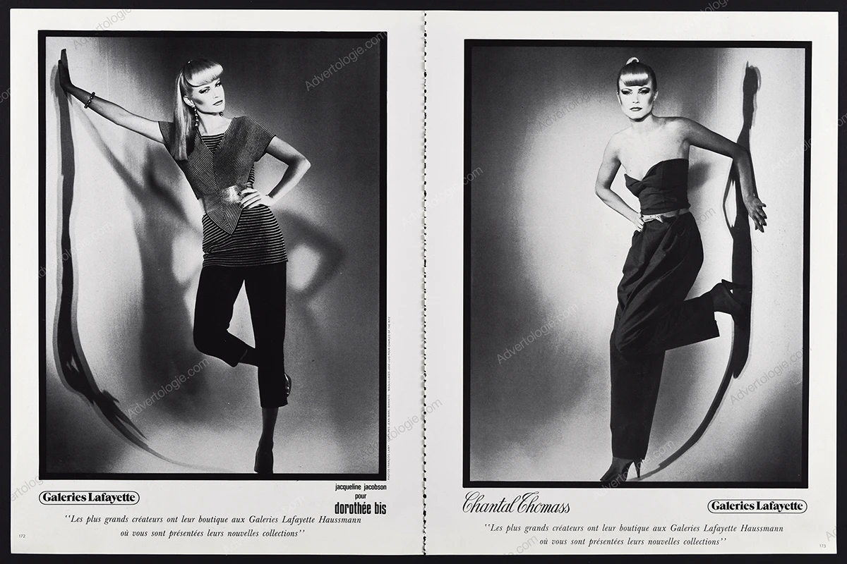 Galeries Lafayette 1979 7-Page Advertorial - Gia Carangi