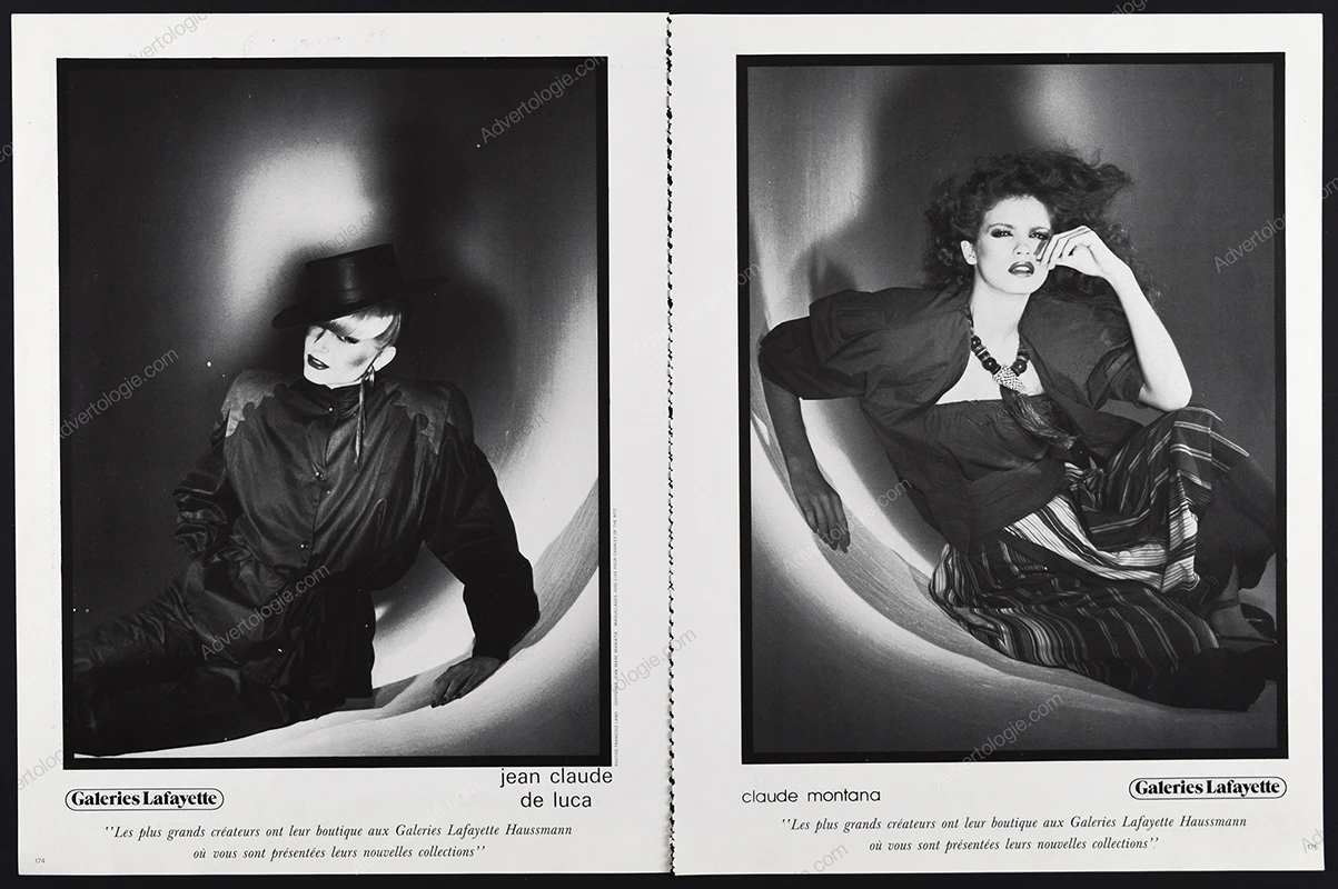 Galeries Lafayette 1979 7-Page Advertorial - Gia Carangi