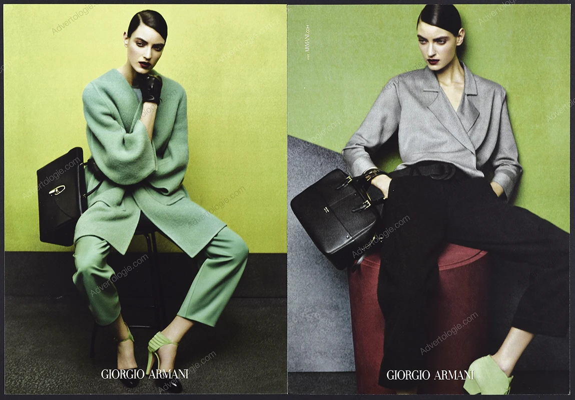 Giorgio Armani 2014 Print Ad - Marilla Juhler