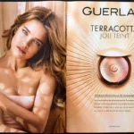 Guerlain Terracotta Cosmetics 2015 Print Ad - Natalia Vodianova