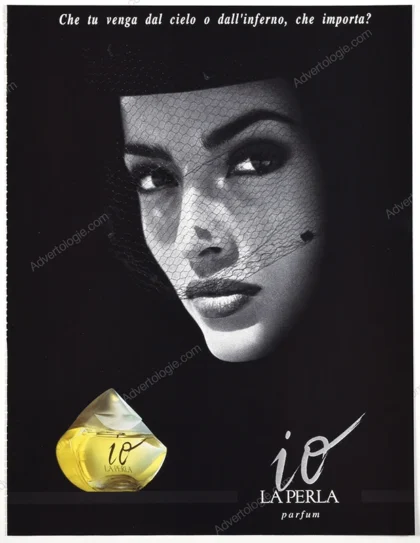 Io La Perla Perfume 1995 Print Ad - Irene Pfeiffer
